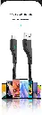 ESSAGER Cable USB Tipo-C 1M 2.4A Carga Rapida/Datos LED