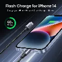 UGREEN Cable Tipo-C a Lightning MFI 2M 20W para Iphone