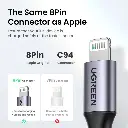 UGREEN Cable Tipo-C a Lightning MFI 2M 20W para Iphone