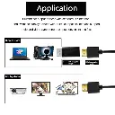 CONGDI Adaptador DP a HDMI 4k Macho a Hembra