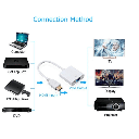 Convertidor HDMI a VGA Cable con audio