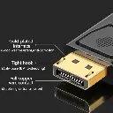 CONGDI Adaptador DP a HDMI 4k Macho a Hembra