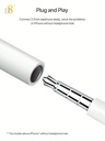 D8 Adaptador Lightning a Jack 3.5mm MFI para Iphone