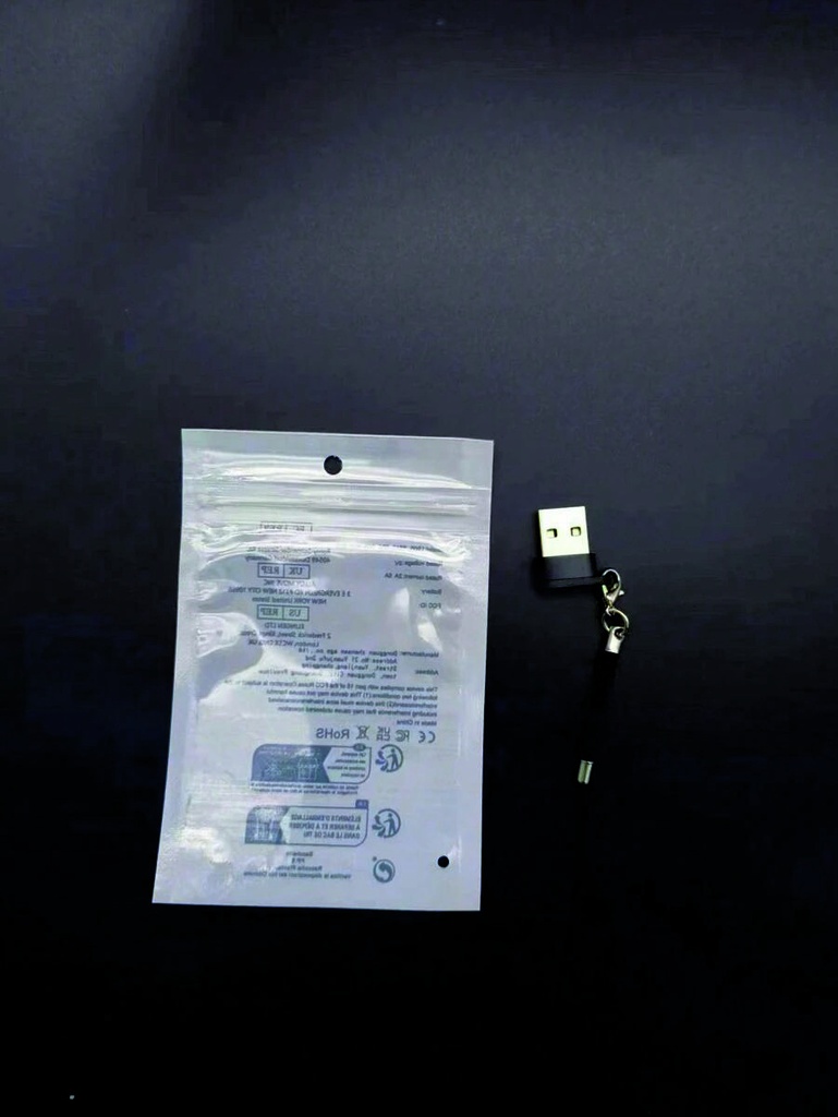 Adaptador Cable Cargador Tipo-C a USB 2.0 c/cordel