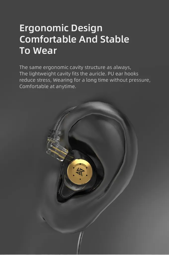 KZ EDX Pro auriculares dinámicos en el oído Monitor HiFi