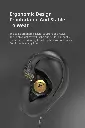 KZ EDX Pro auriculares dinámicos en el oído Monitor HiFi