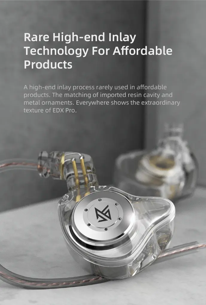 KZ EDX Pro auriculares dinámicos en el oído Monitor HiFi