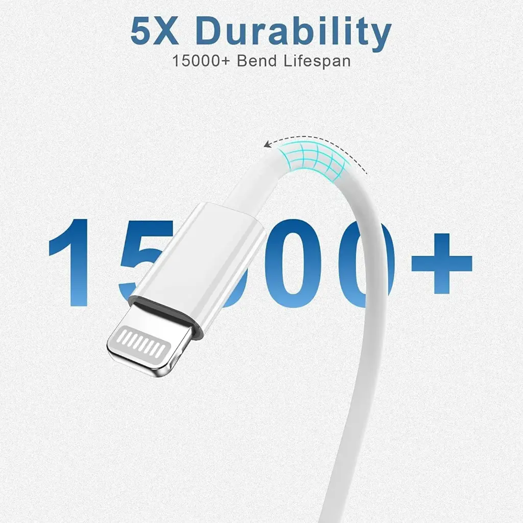Cable Tipo-C a Lightning MFI 2.4A 1M para Iphone