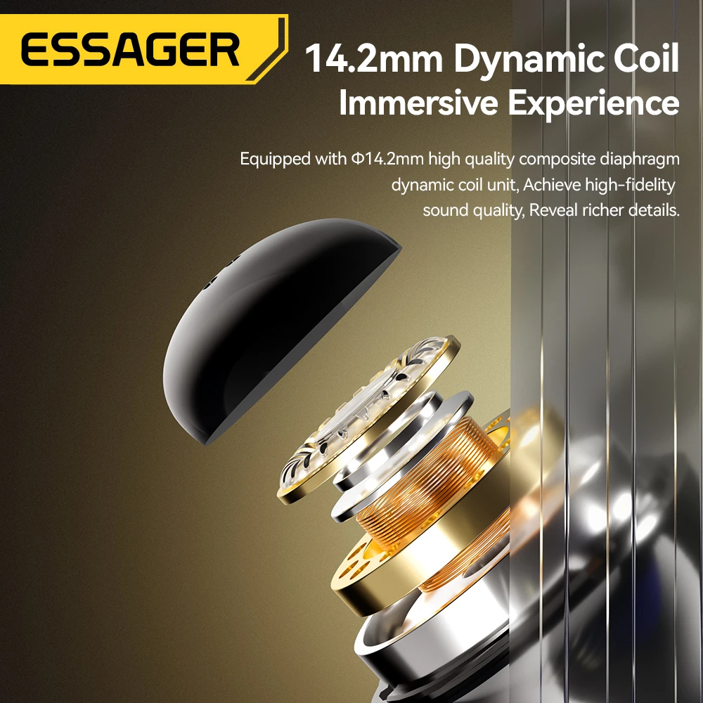 ESSAGER Manos Libres In Ear Jack 3.5mm