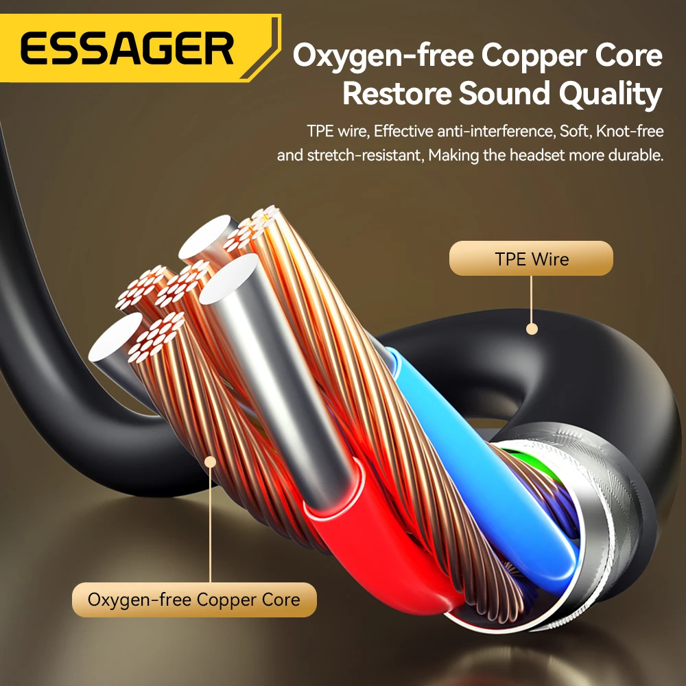 ESSAGER Manos Libres In Ear Jack 3.5mm