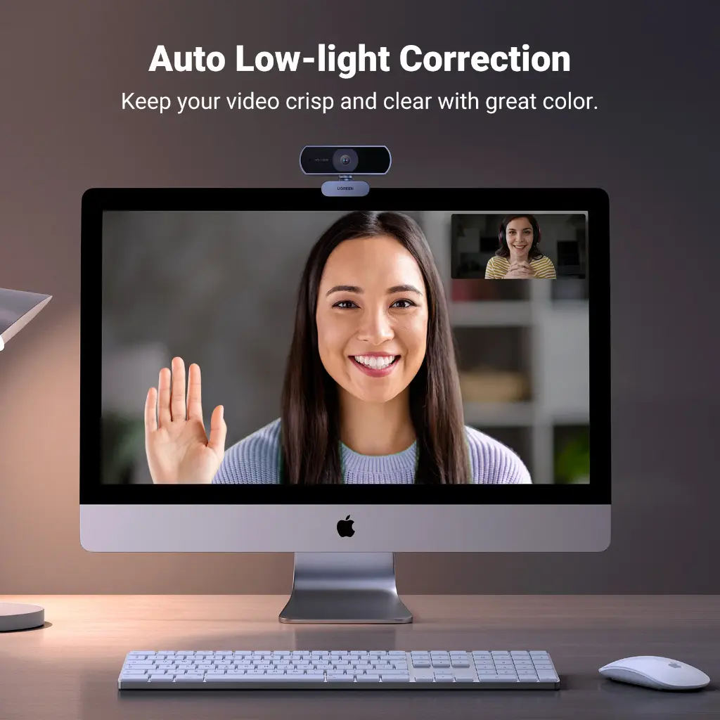 UGREEN Camara Web USB 1080P 30FPS C/Mic
