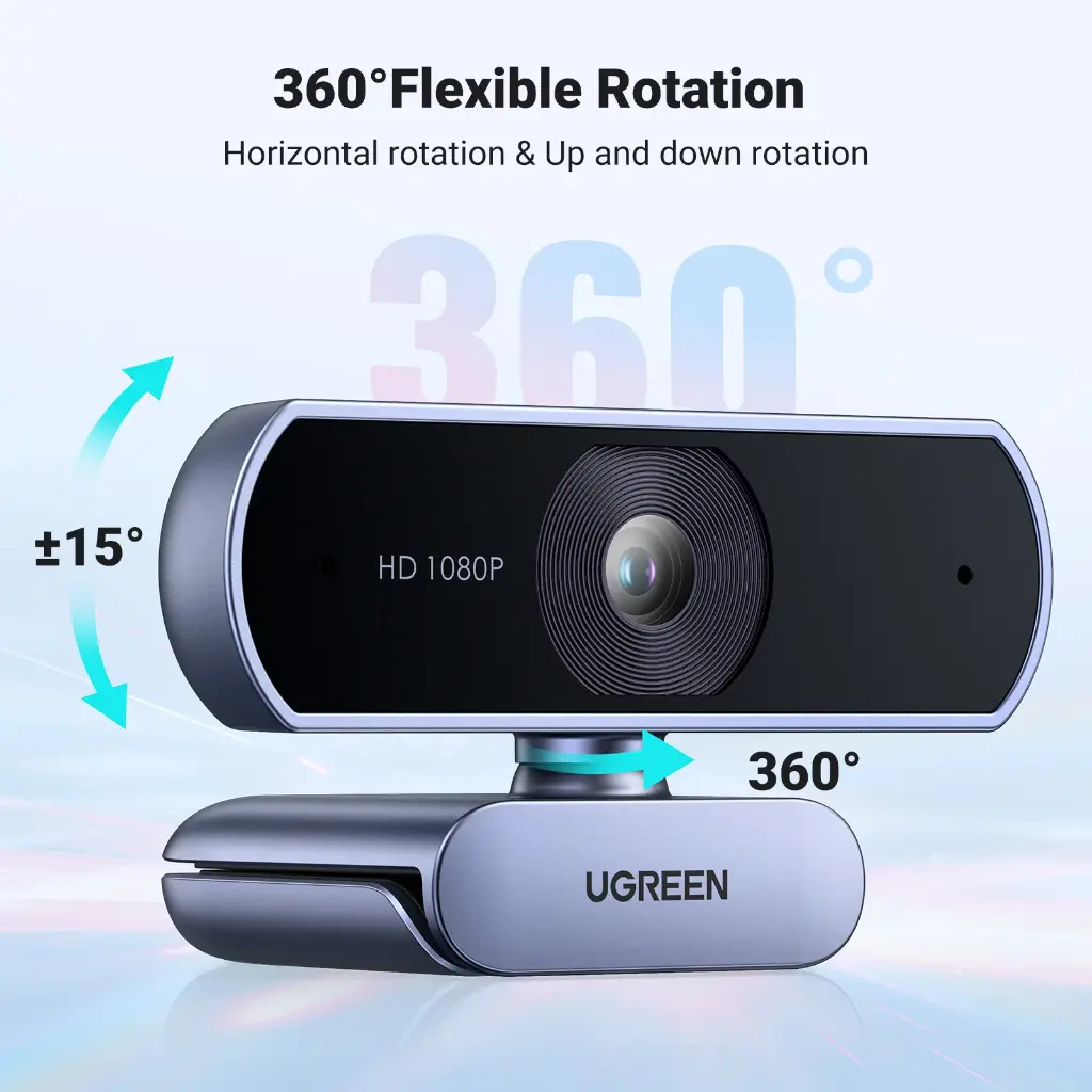 UGREEN Camara Web USB 1080P 30FPS C/Mic