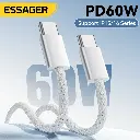 ESSAGER Cable Tipo-C a Tipo-C 60W 1M IP15-IP16