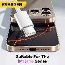 ESSAGER Cable Tipo-C a Tipo-C 60W 1M IP15-IP16