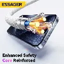 ESSAGER Cable Tipo-C a Tipo-C 60W 1M IP15-IP16