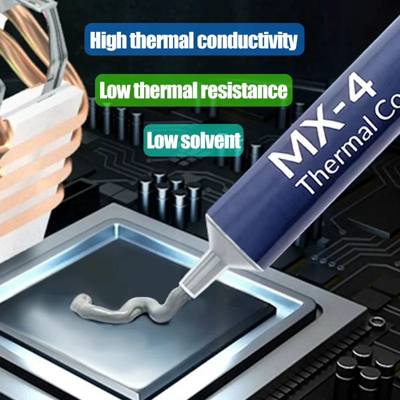 Pasta Térmica MX4 MX-4 4g 8,5 W/M-k para CPU/GPU