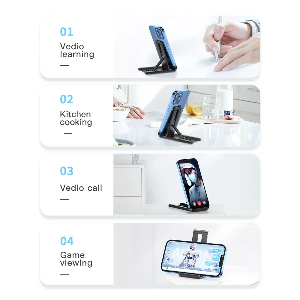 ESSAGER Soporte de Escritorio para Telefono Plegable
