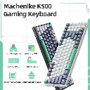 MACHENIKE Teclado Mecanico USB K500 94 Teclas Switch Rojo RGB Gaming