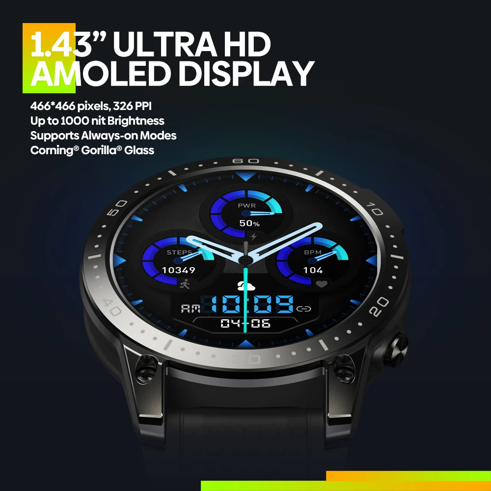 ZEBLAZE Smartwatch Ares 3 PRO