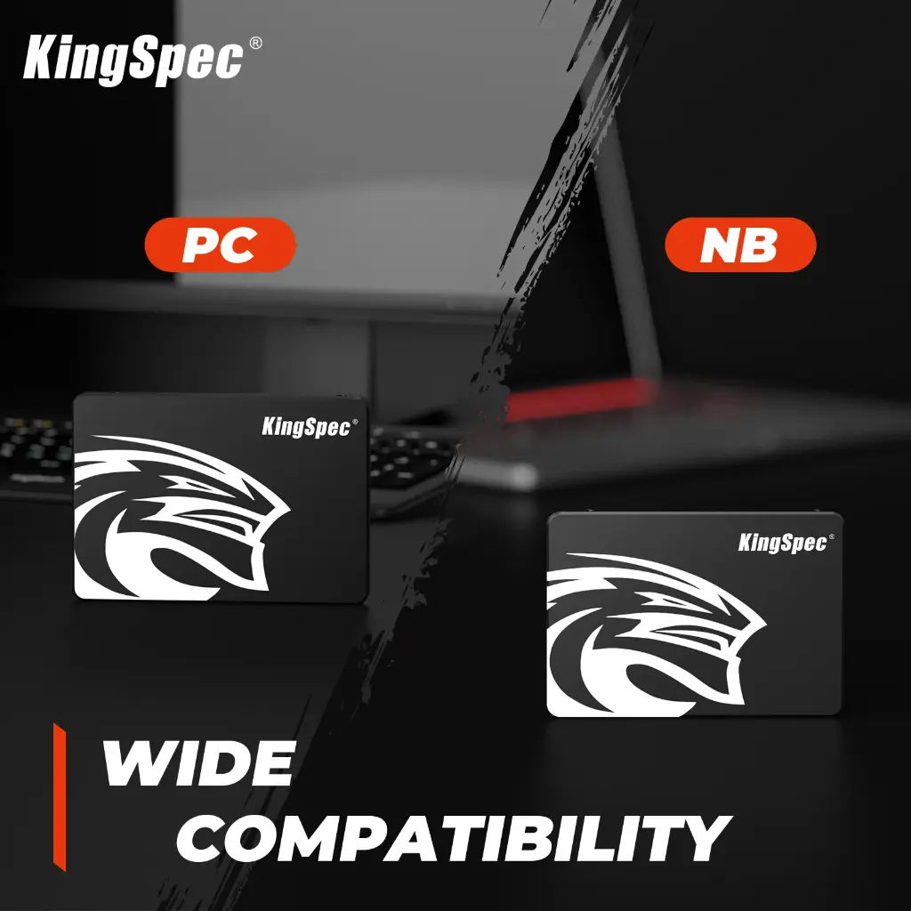 KINGSPEC SATA SSD 2.5" 512GB Disco de Estado Solido