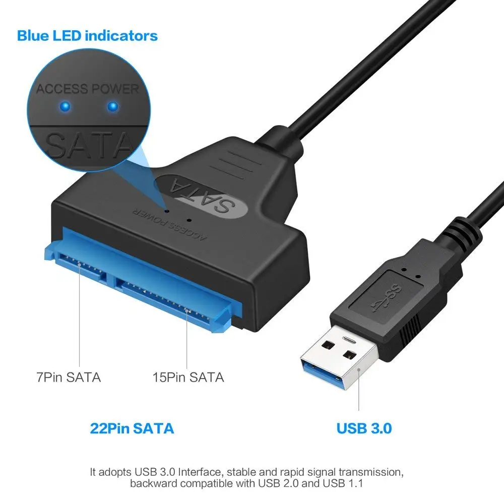 CONGDI Cable USB a SATA 3.0