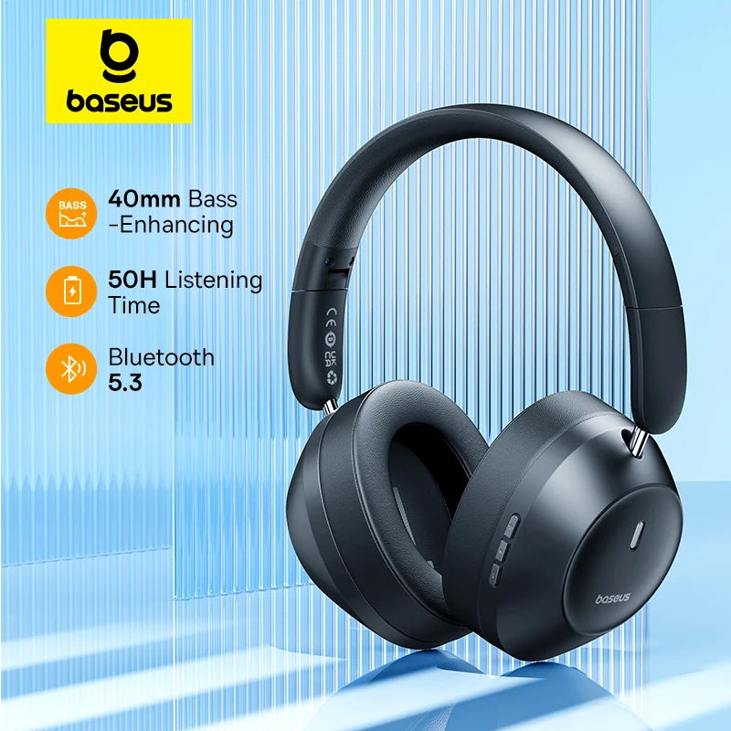BASEUS Cascos Bass 30 MAX BT5.3
