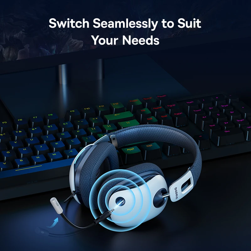 BASEUS Headset Gaming GoPlay Jack.3.5mm