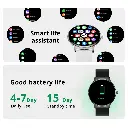 Reloj inteligente COLMI V89 pantalla AMOLED 1,43 pulg