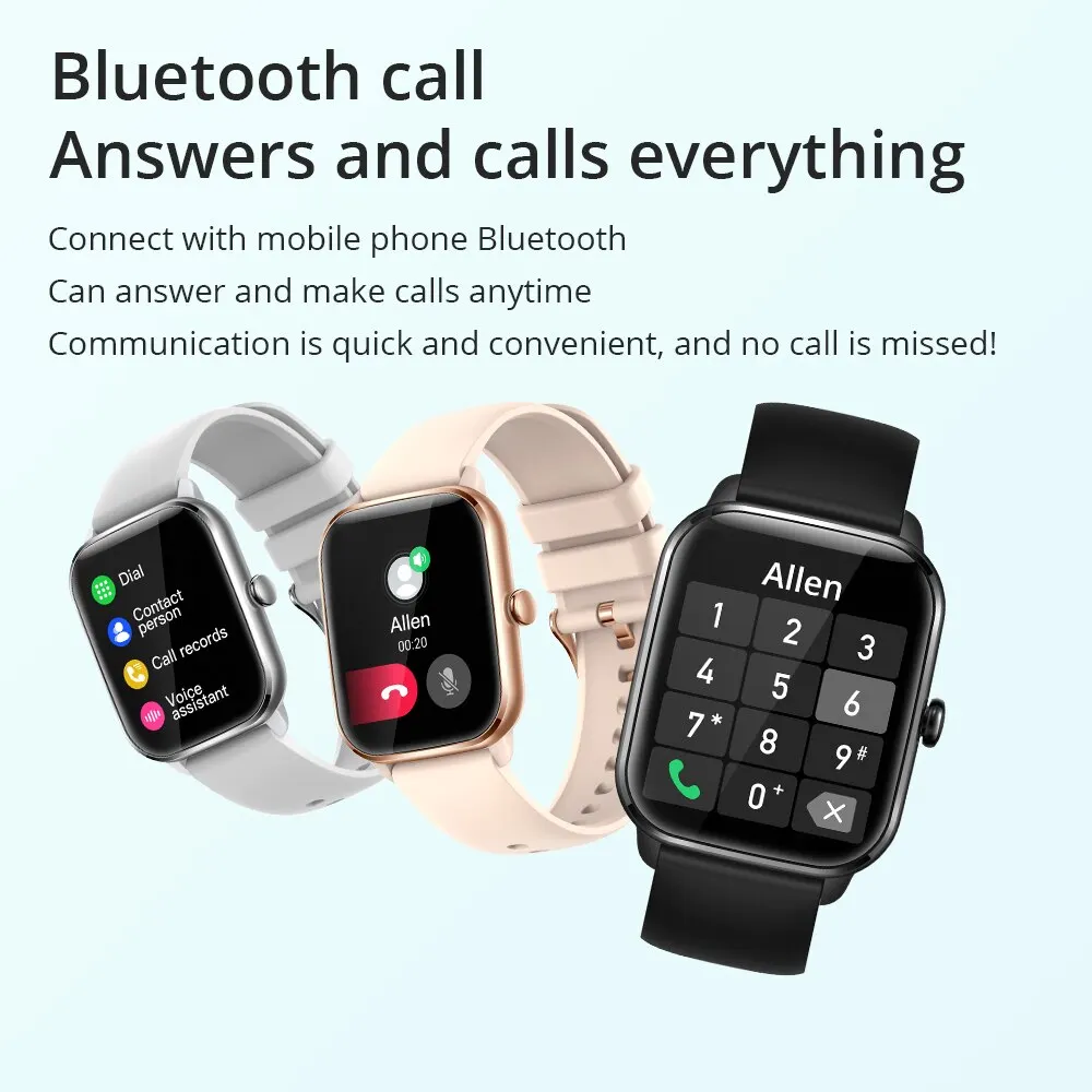COLMI-reloj inteligente C61 para hombre y mujer, pulsera con pantalla completa de 1,9