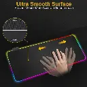 Alfombrilla MousePad Negro LED 31,5x11,8 pulgadas