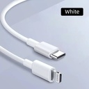 TEKAGENE Cable Tipo-C a Lightning MFI 1.8M Carga Rapida