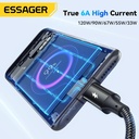 ESSAGER Cable Tipo-C a Tipo-C 120W 1M 6A
