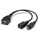 Cable OTG Tipo "Y" Micro USB FireTV Fire Stick,