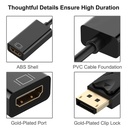 Convertidor DP a HDMI 4K/1080P CONGDI