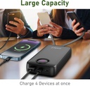 rnOas.E PowerBank 20000 mAh, carga rápida de 22.5W