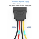 Cable Divisor Sata 15Pines a 2 Sata