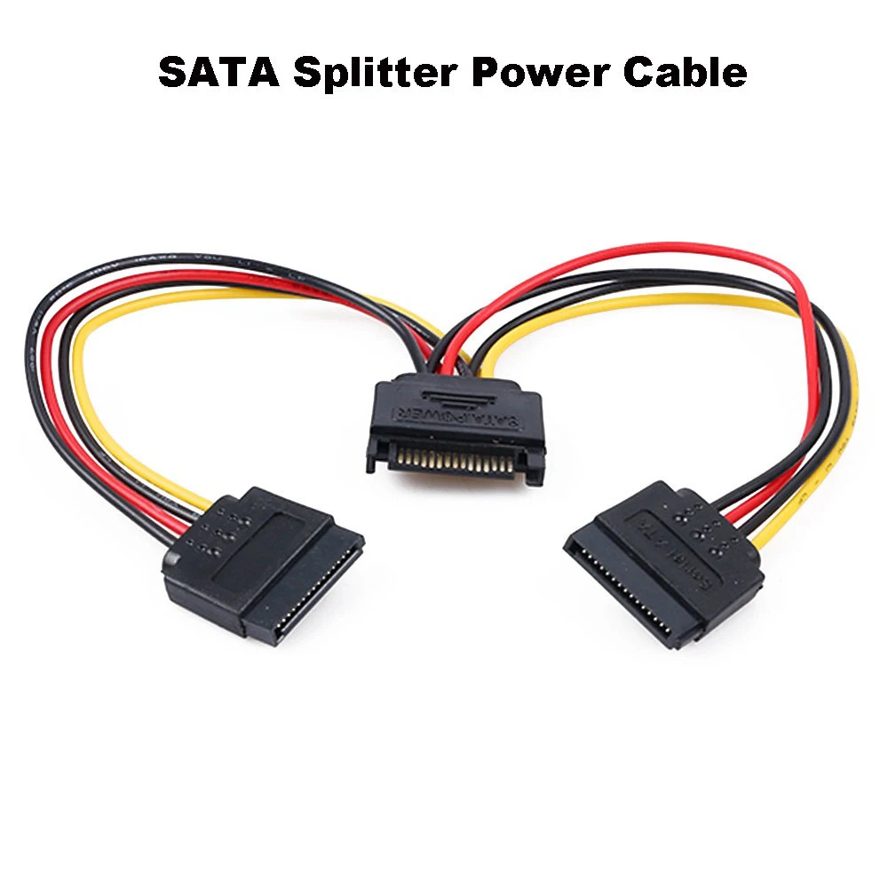 Cable Divisor Sata 15Pines a 2 Sata