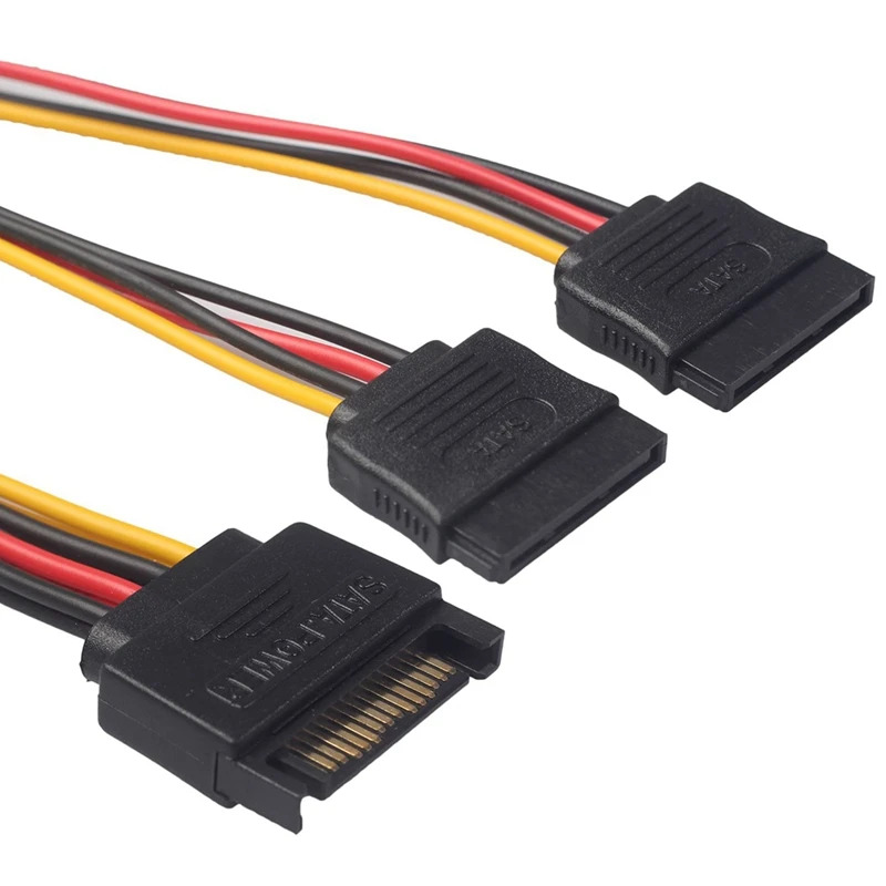 Cable Divisor Sata 15Pines a 2 Sata