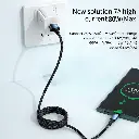 ESSAGER Cable USB a Tipo-C 7A 100W
