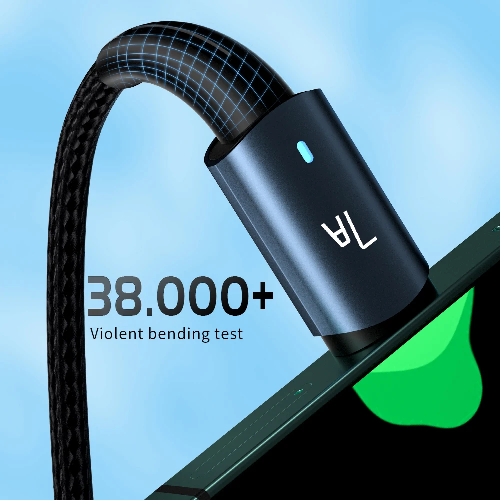 ESSAGER Cable USB a Tipo-C 7A 100W