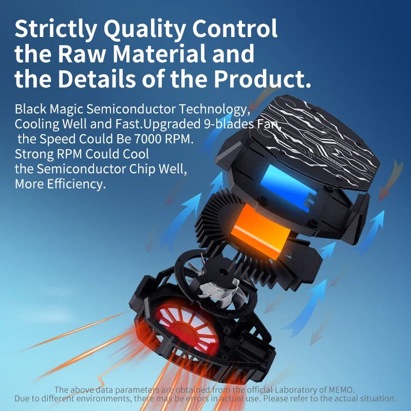 Enfriador para Telefono Gaming DL05 Memo