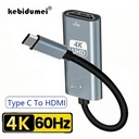 Adaptador Tipo-C a  HDMI 4K 60Hz HDTV