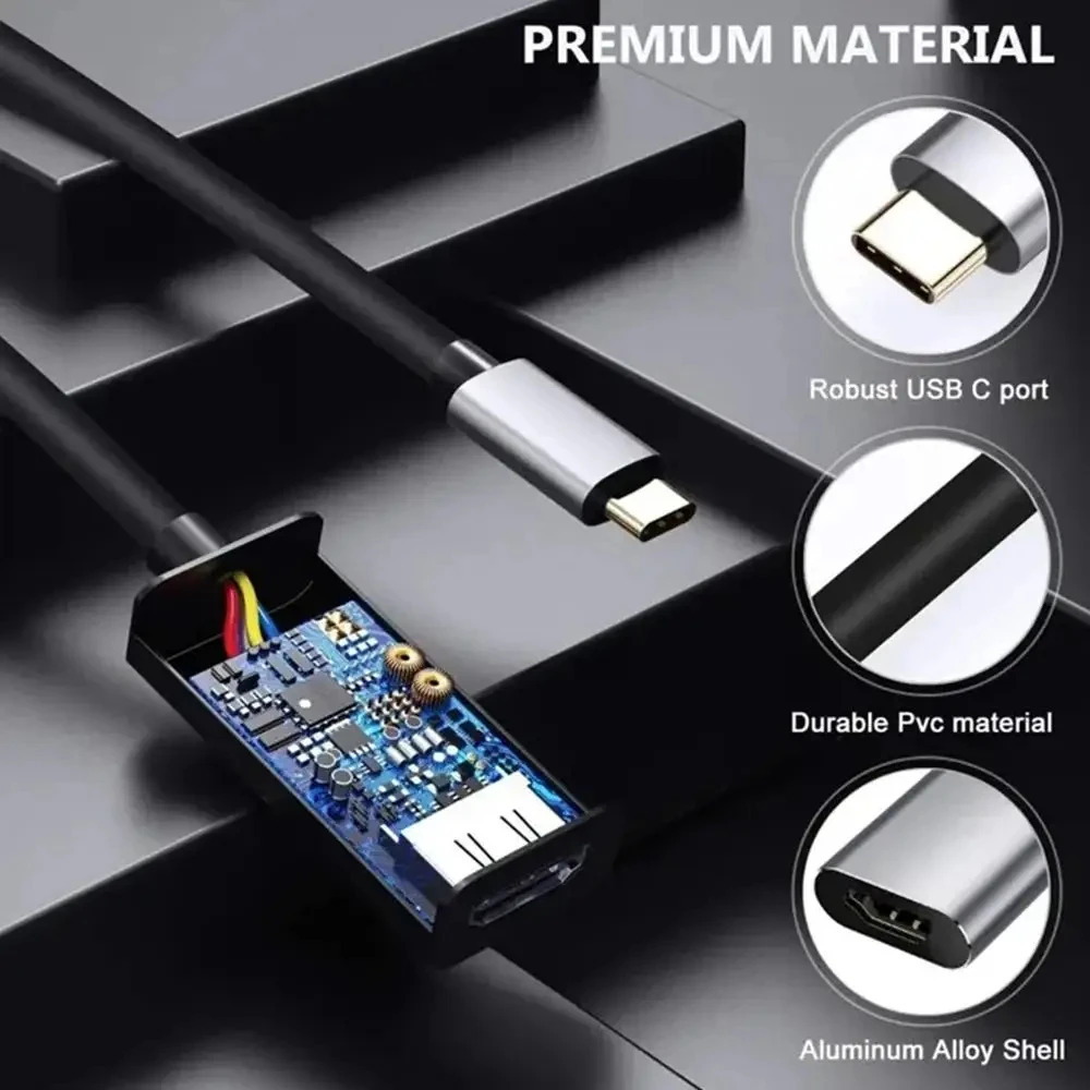 Adaptador Tipo-C a  HDMI 4K 60Hz HDTV
