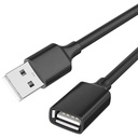 Extension USB USB Macho a USB Hembra 2MTS Negro