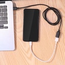 Extension USB USB Macho a USB Hembra 2MTS Negro