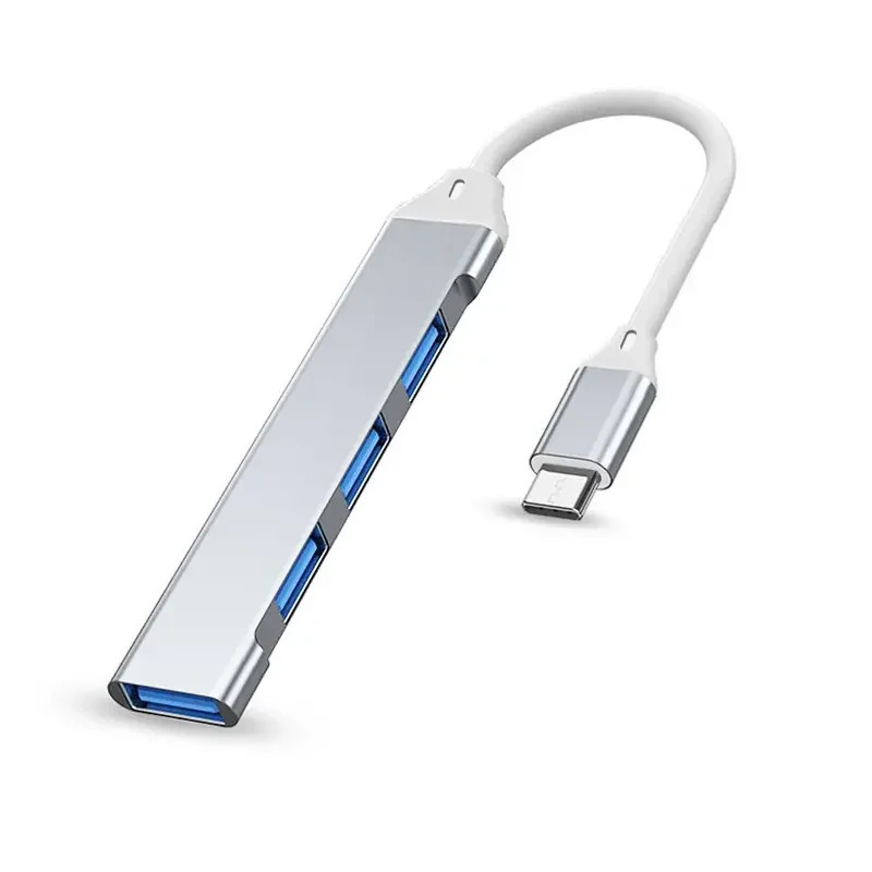 HUB Tipo-C 1 a 4 Puertos USB