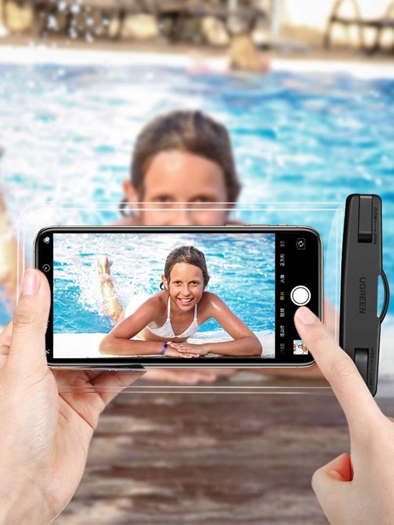 UGREEN Bolsa Impermeable para Celular 4.0-6.5" IPX8 10M.