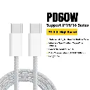 ESSAGER Cable Tipo-C a Tipo-C 60W 1M IP15-IP16