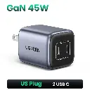 Ugreen NEXODE Cargador Tipo-C 45W GaN Carga Rapida