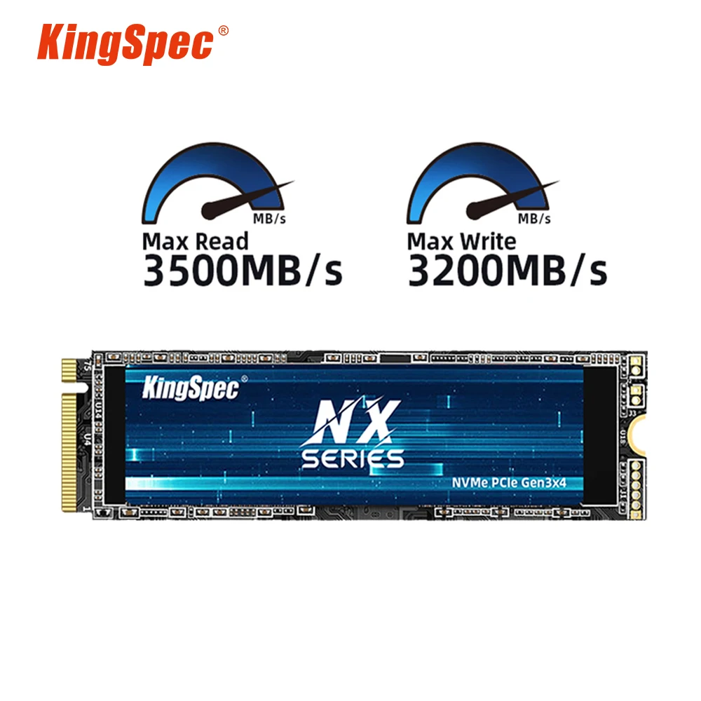 KINGSPEC M.2 NVMe 1TB Disco de Estado Solido NX